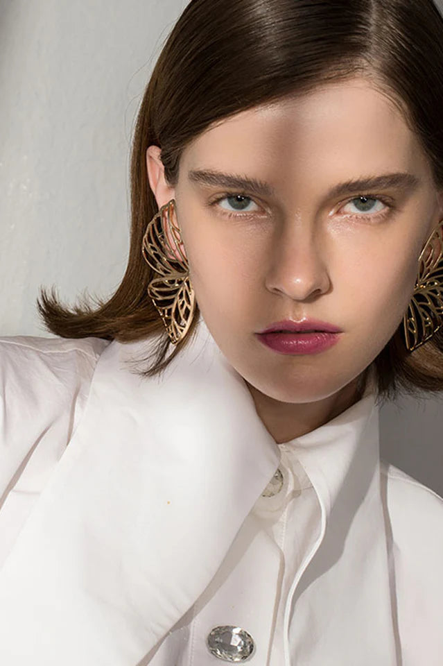 GOLDEN BUTTERFLY EARRINGS