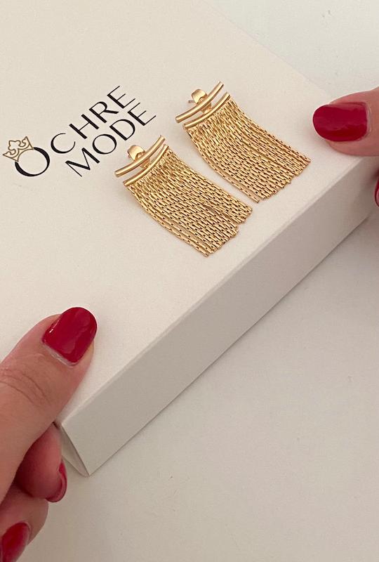 Velvet Tassel Earring