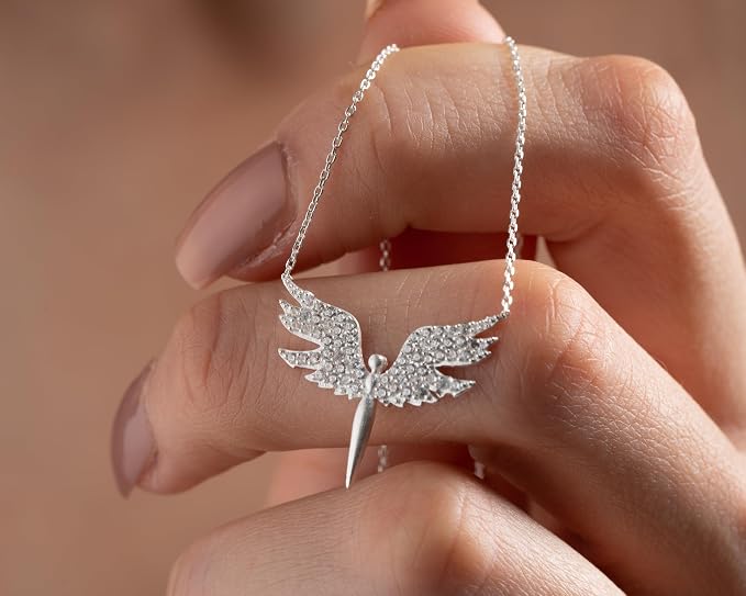Silver Archangel Necklace