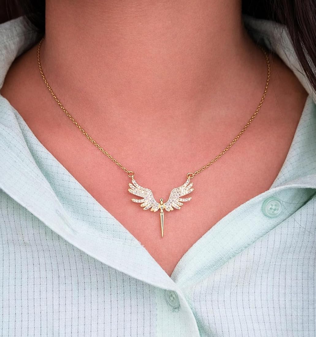 Silver Archangel Necklace