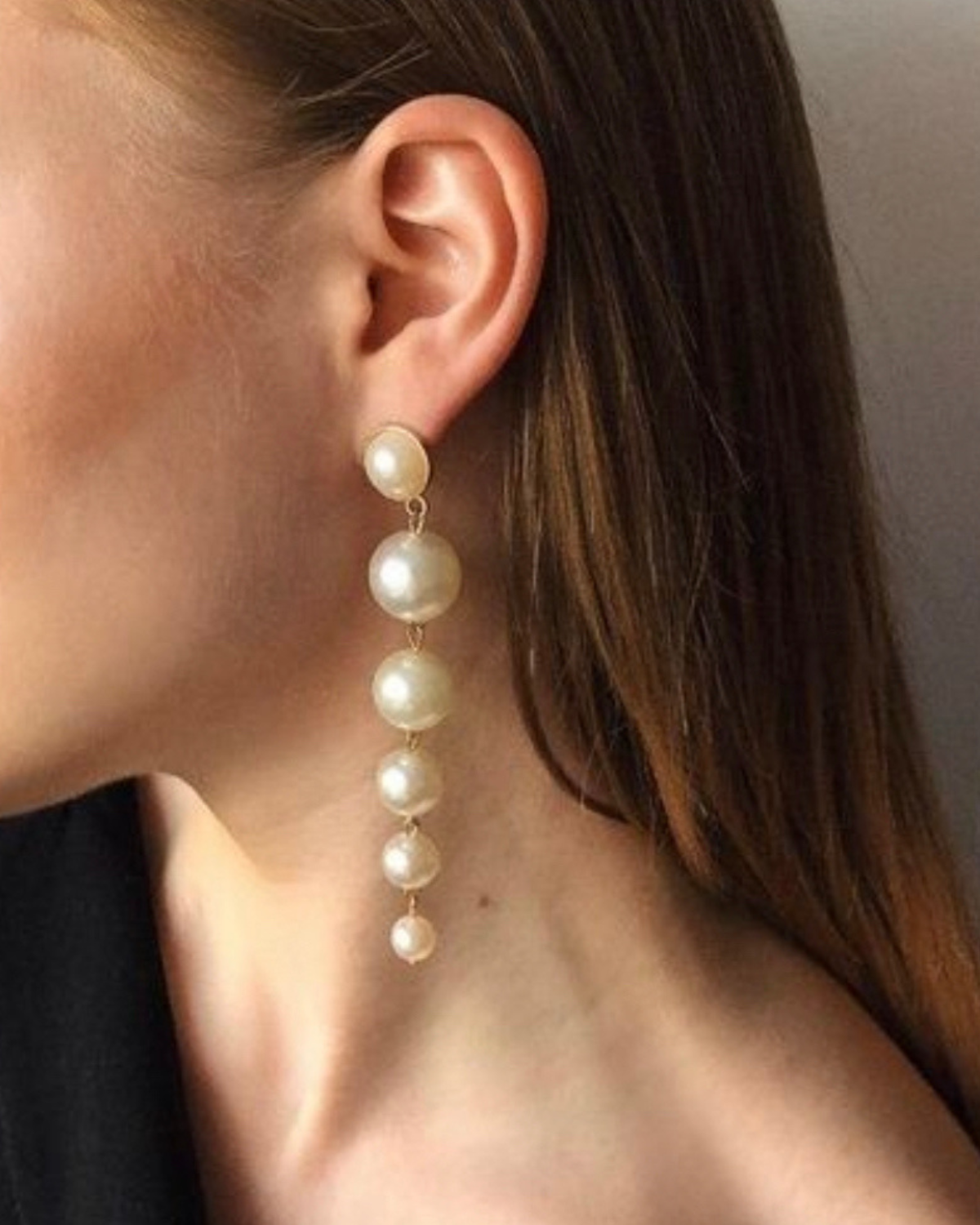 PEARL DROP EARRINGS