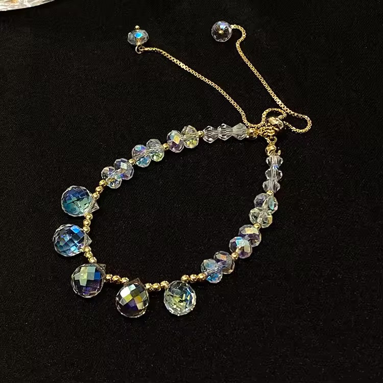 Bubble diamond bracelet