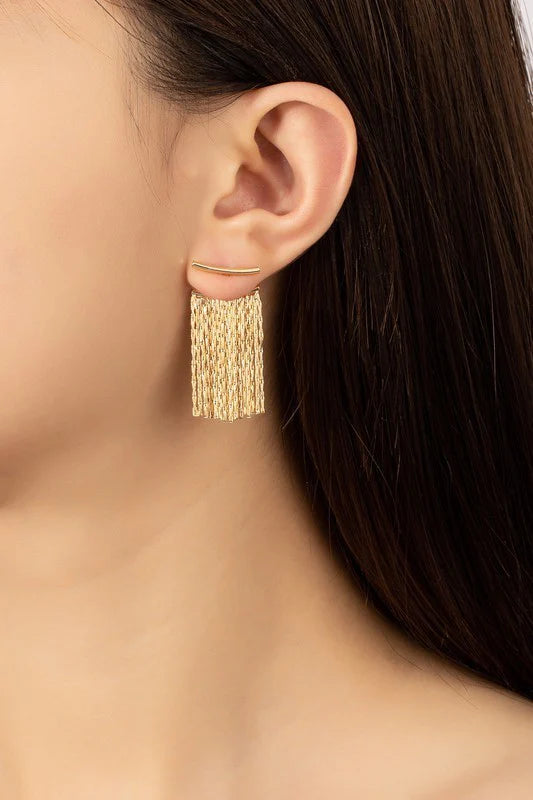 Velvet Tassel Earring