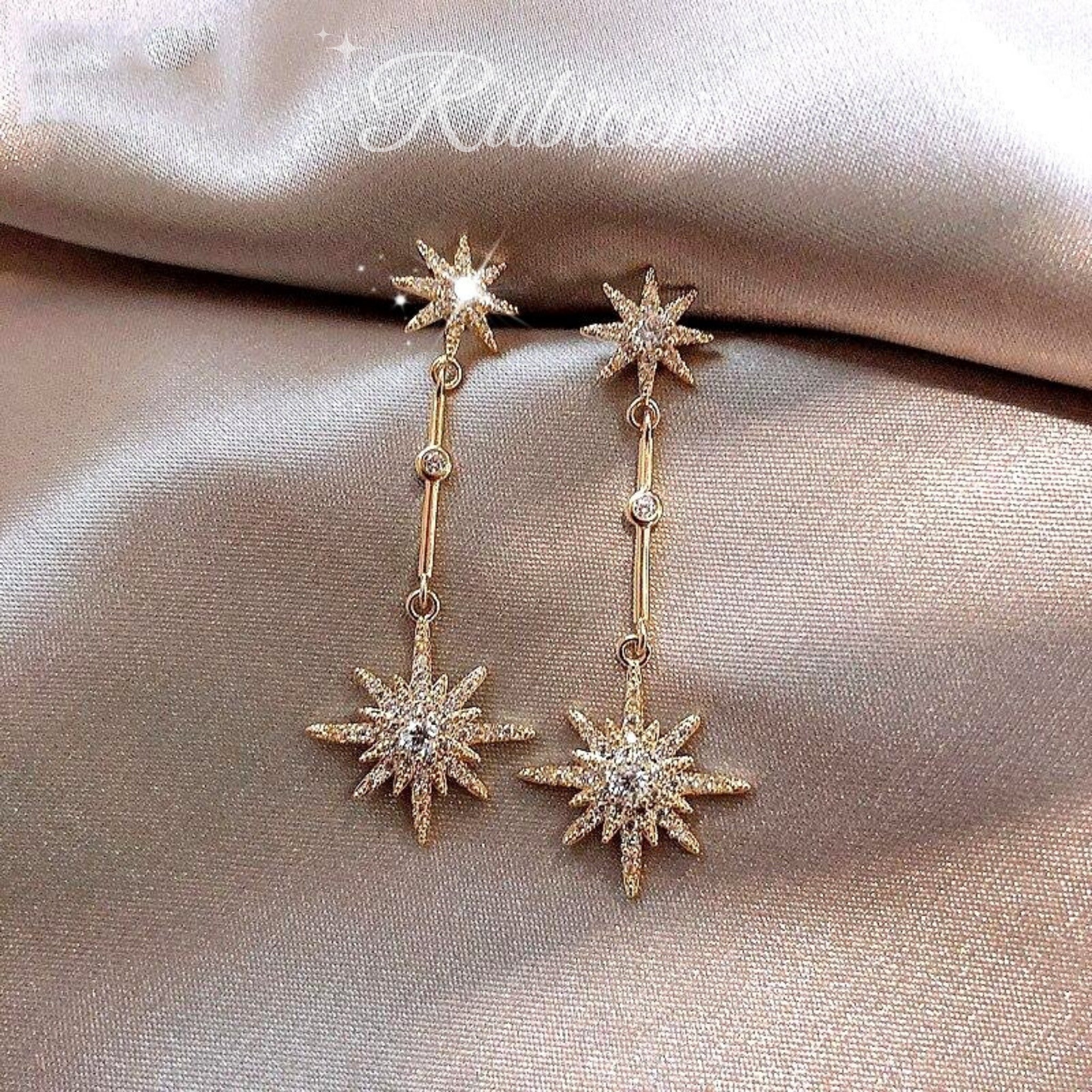 Celestial Star Earrings