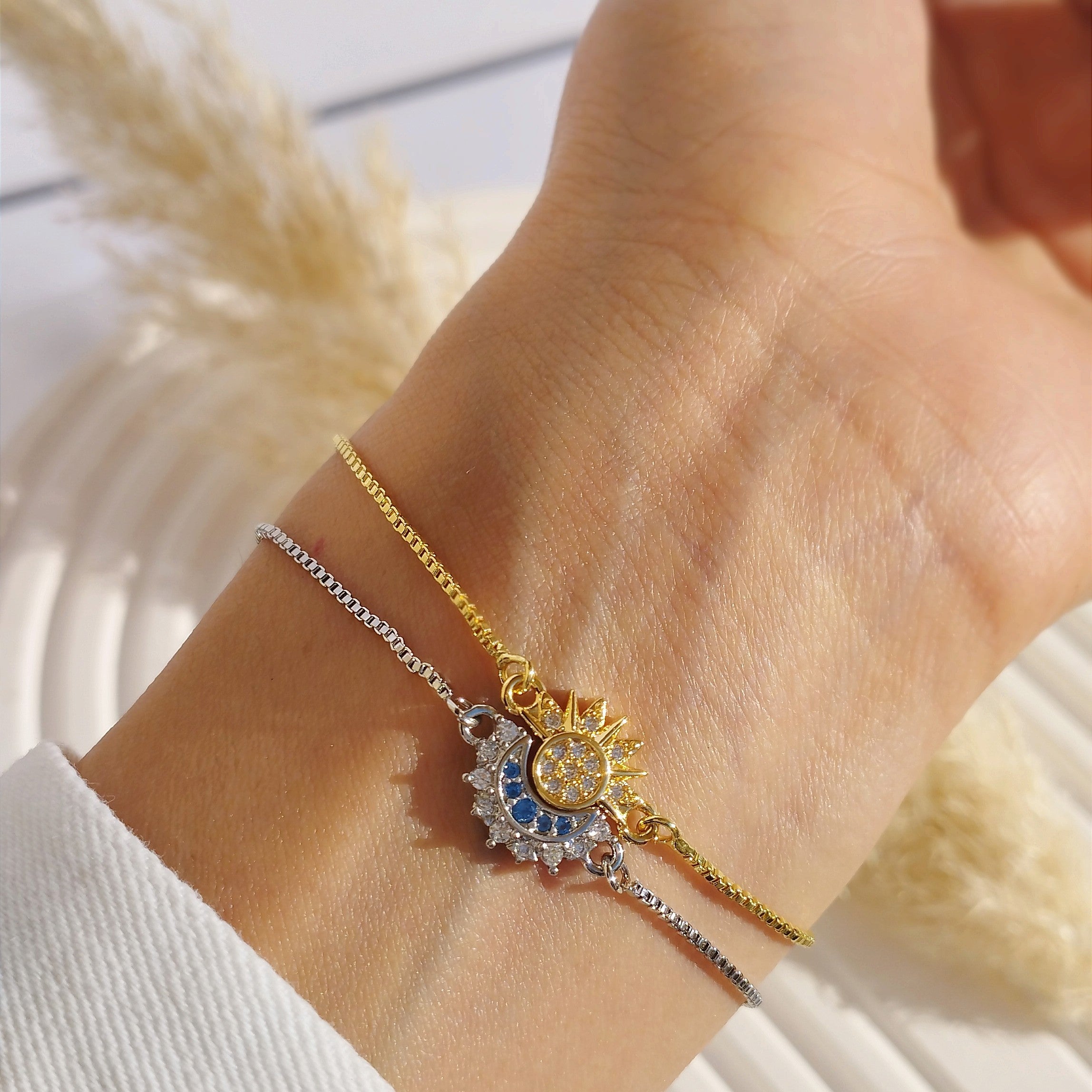 Solar Moon Bracelet & Necklace
