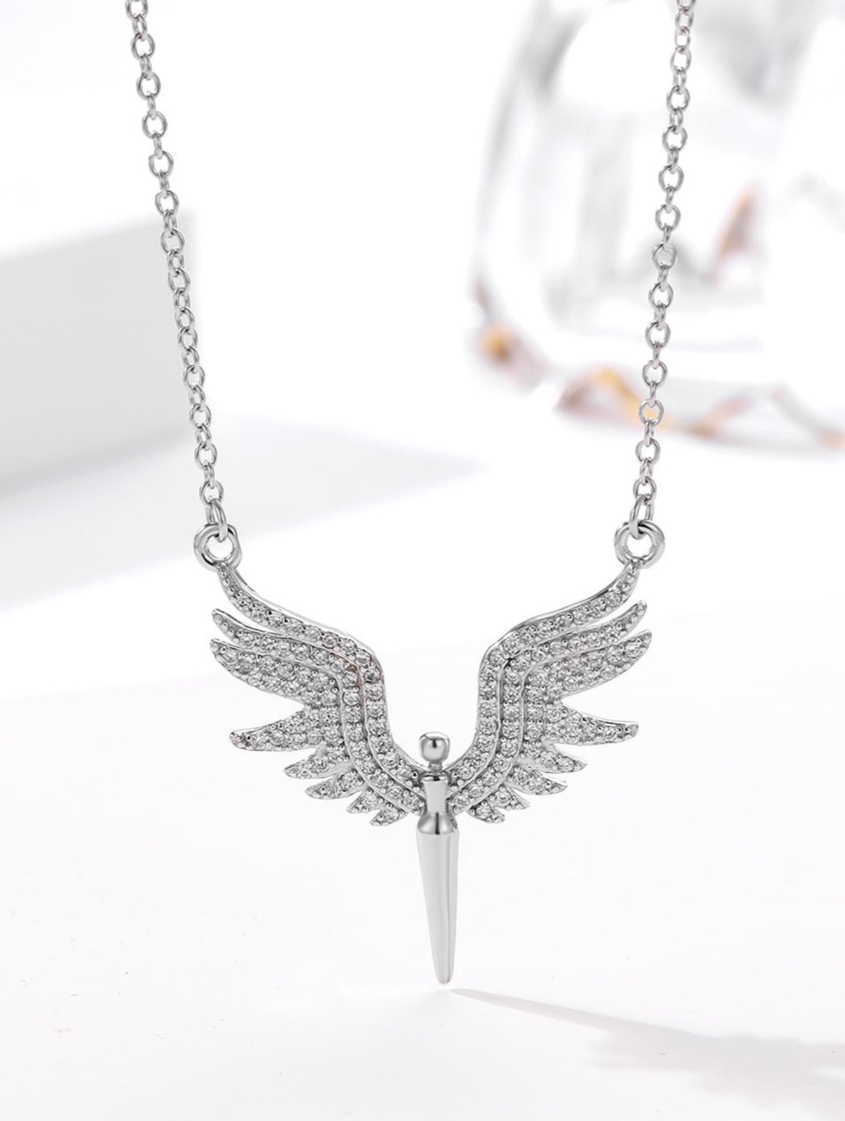 Silver Archangel Necklace