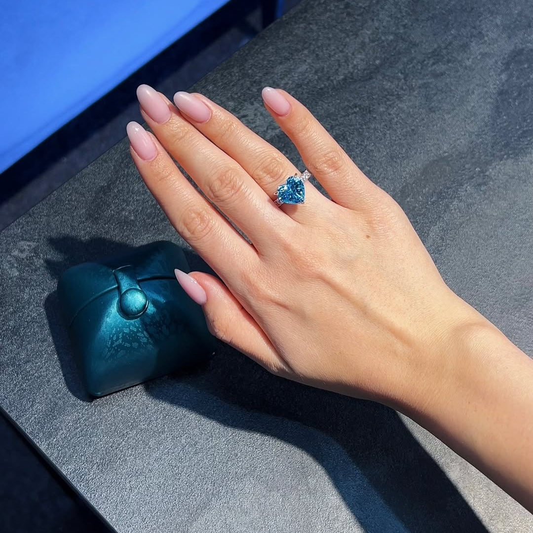 Forever Blue Heart Set - Valentine's Special