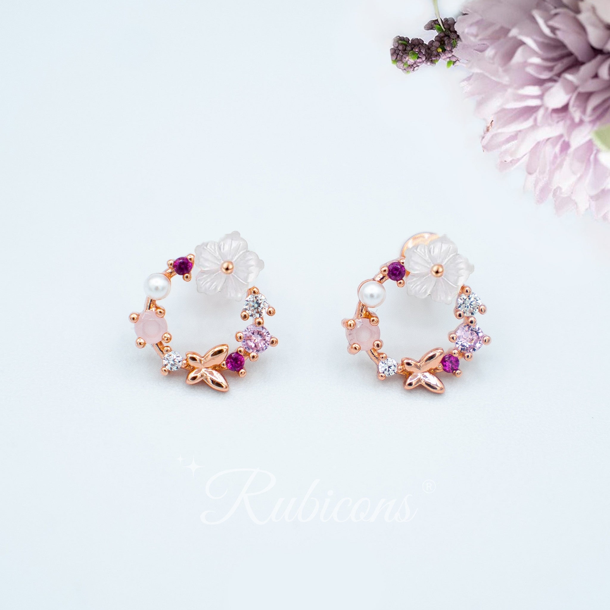 Iris Earrings