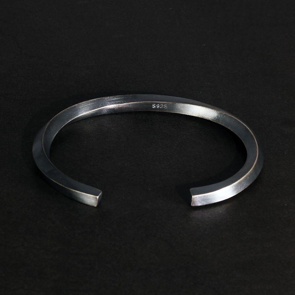 Silver Arc Cuff